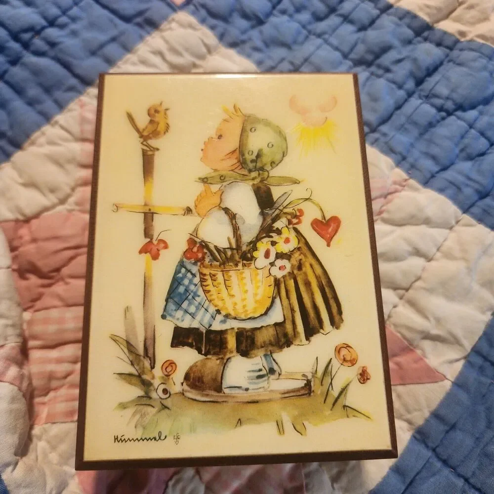 Vtg Reuge Hummel Music box Doctor Zhivago Lara's Theme